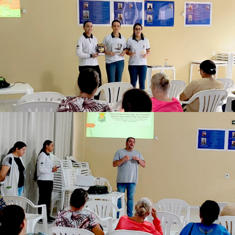 Saúde em Ação: Palestra do Hiperdia aborda prevenção e cuidados para hipertensos e diabéticos em Icaraíma