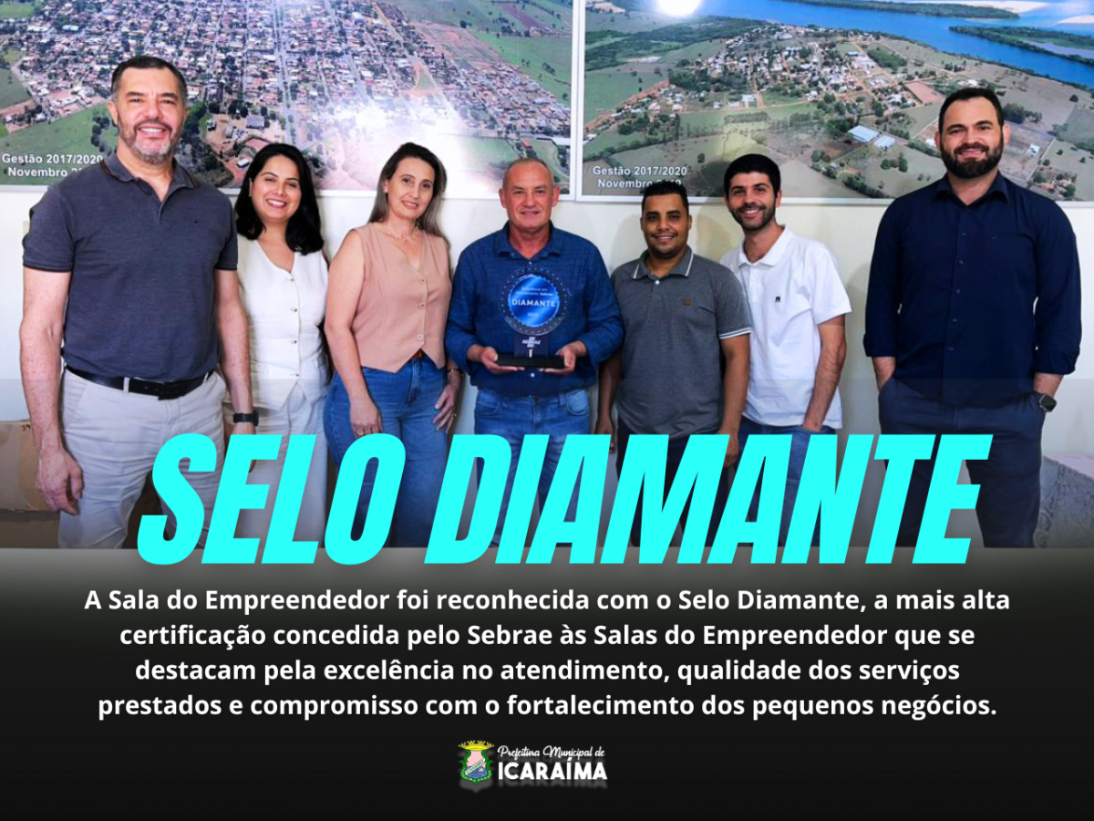 SELO DIAMANTE - SALA DO EMPREENDEDOR DE ICARAÍMA